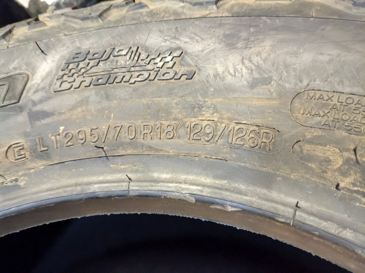 BFGOODRICH ALL TERRAIN TA K02 BSW LT 295 70 18 129/126R E ALL SEASON TIRE 26792