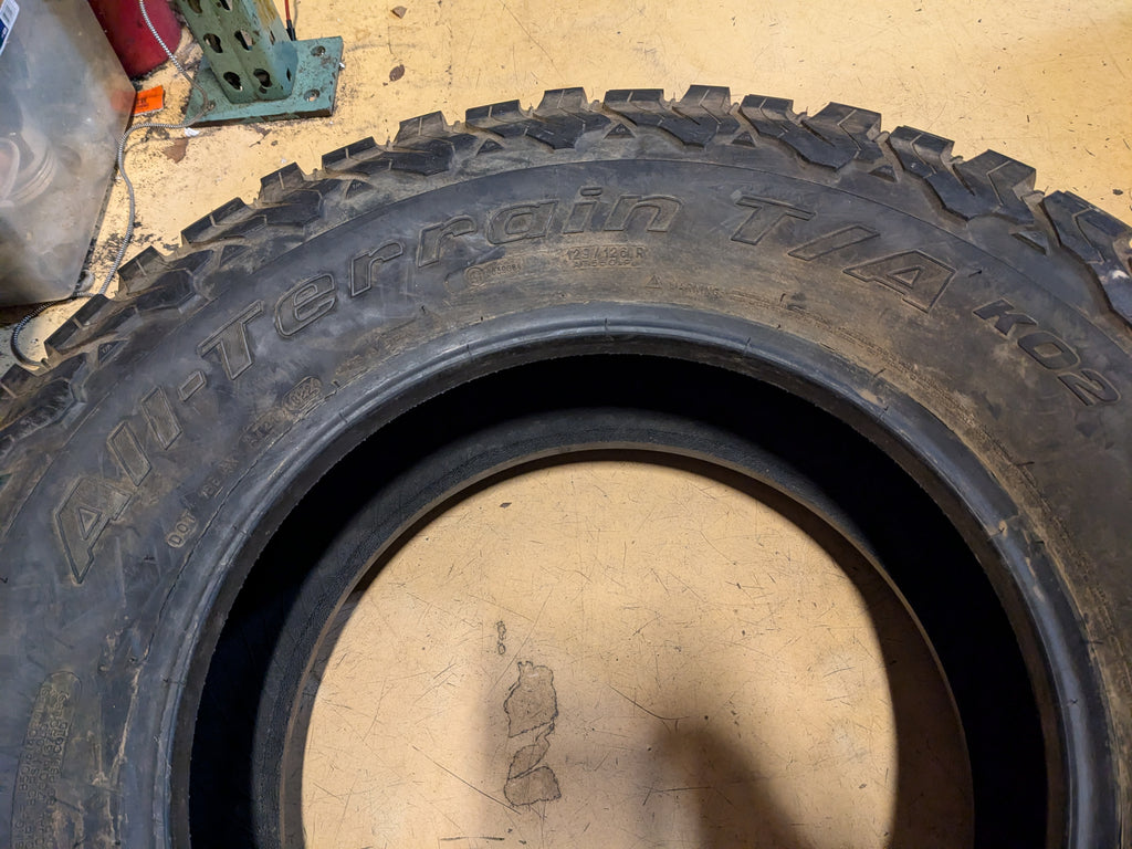 BFGOODRICH ALL TERRAIN TA K02 BSW LT 295 70 18 129/126R E ALL SEASON TIRE 26792