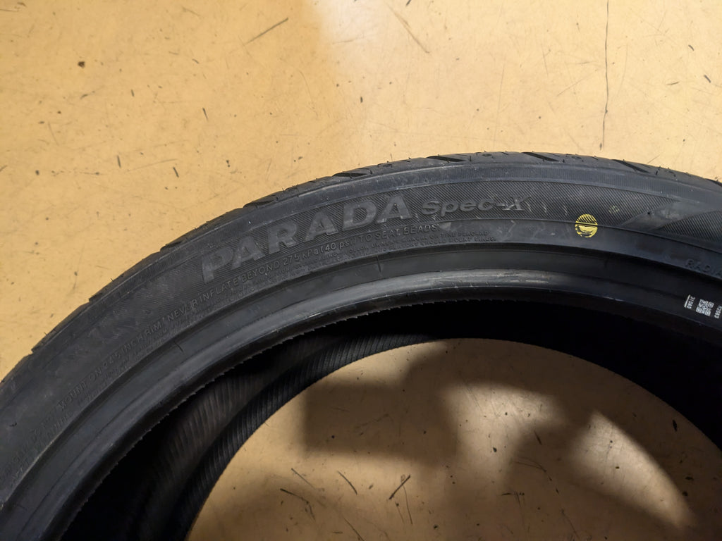 YOKOHAMA PARADA SPEC-X P 305 35 24 112V XL TIRE 110100211