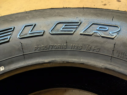 BRIDGESTONE DUELER A/T RH-S OWL P 255 70 18 112S SL ALL TERRAIN TIRE 57945