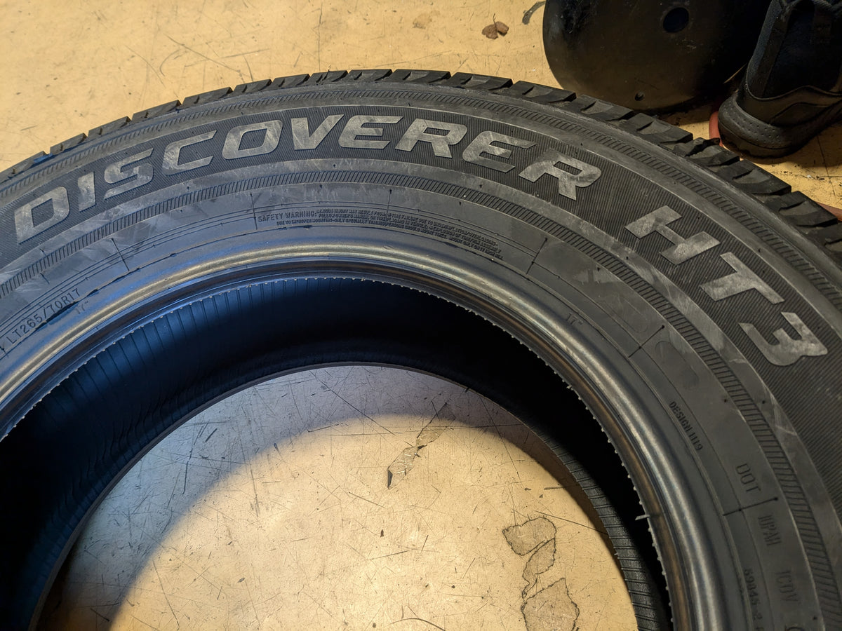 2 COOPER DISCOVERER HT3 BSW LT 265 70 17 121/118S 10PLY ALL SEASON TIRE 170190003
