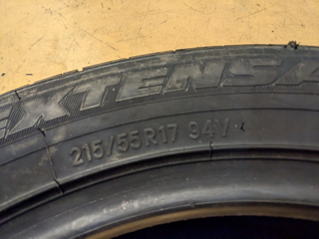 TOYO EXTENSA A/S II BSW P 215 55 17 94V ALL SEASON TIRE 148590