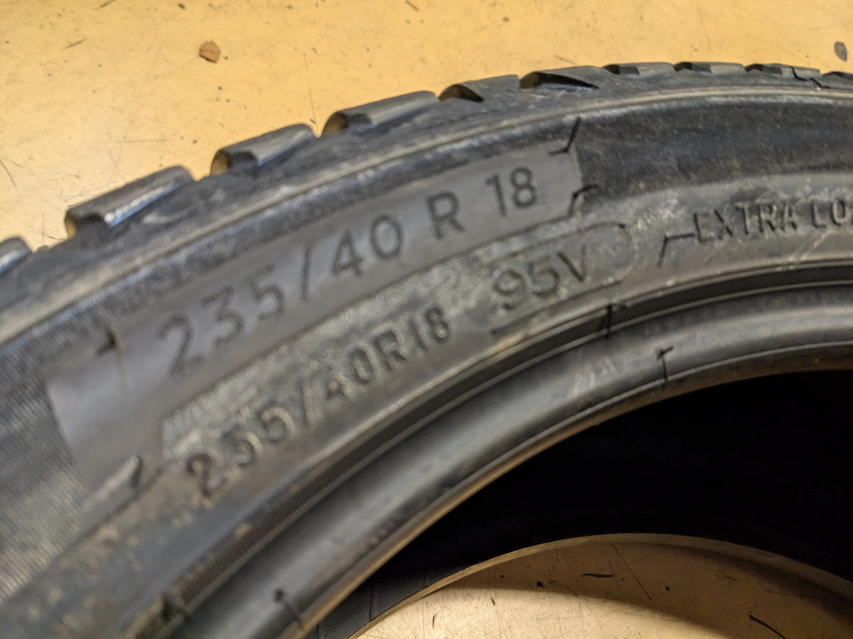 2 MICHELIN CROSSCLIMATE2 BSW P 235 40 18 XL 95V ALL SEASON TIRE 45388