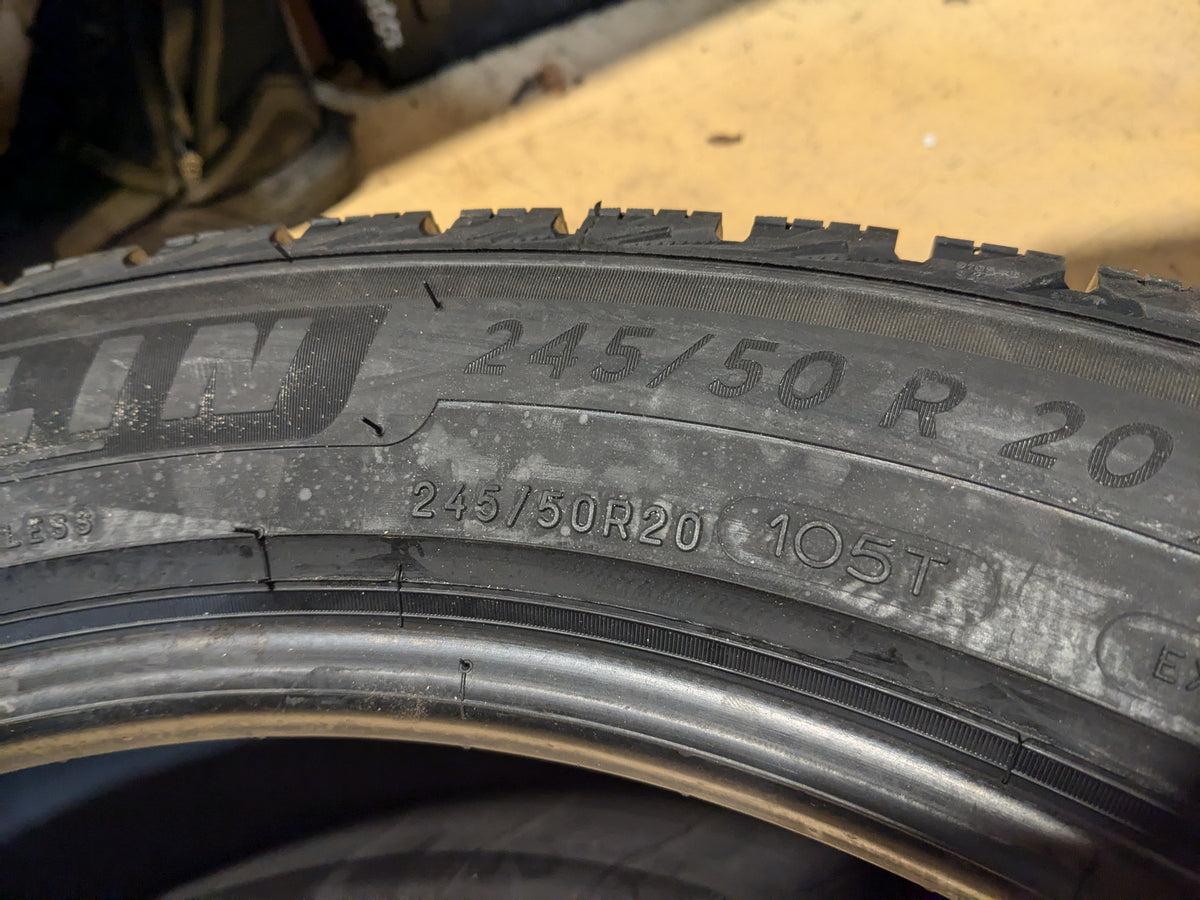 MICHELIN X-ICE SNOW P 245 50 20 105T XL 30821 WINTER TIRE