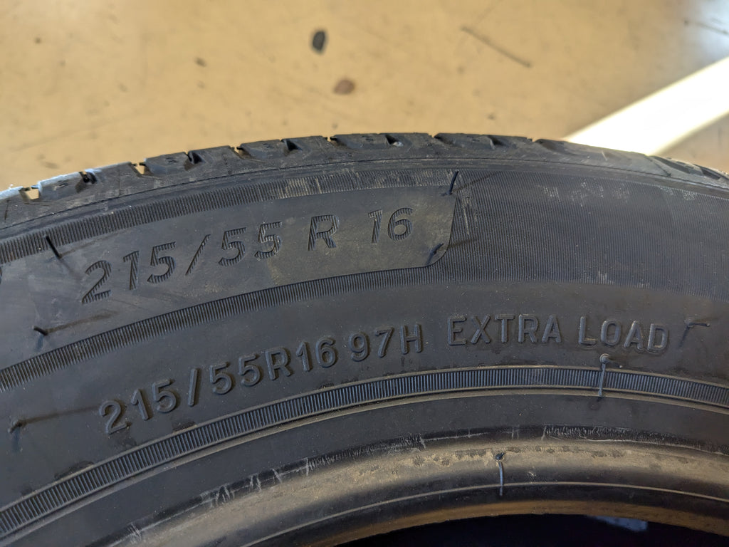 MICHELIN DEFENDER 2 BSW P 215 55 16 97H XL ALL SEASON TIRE 12060