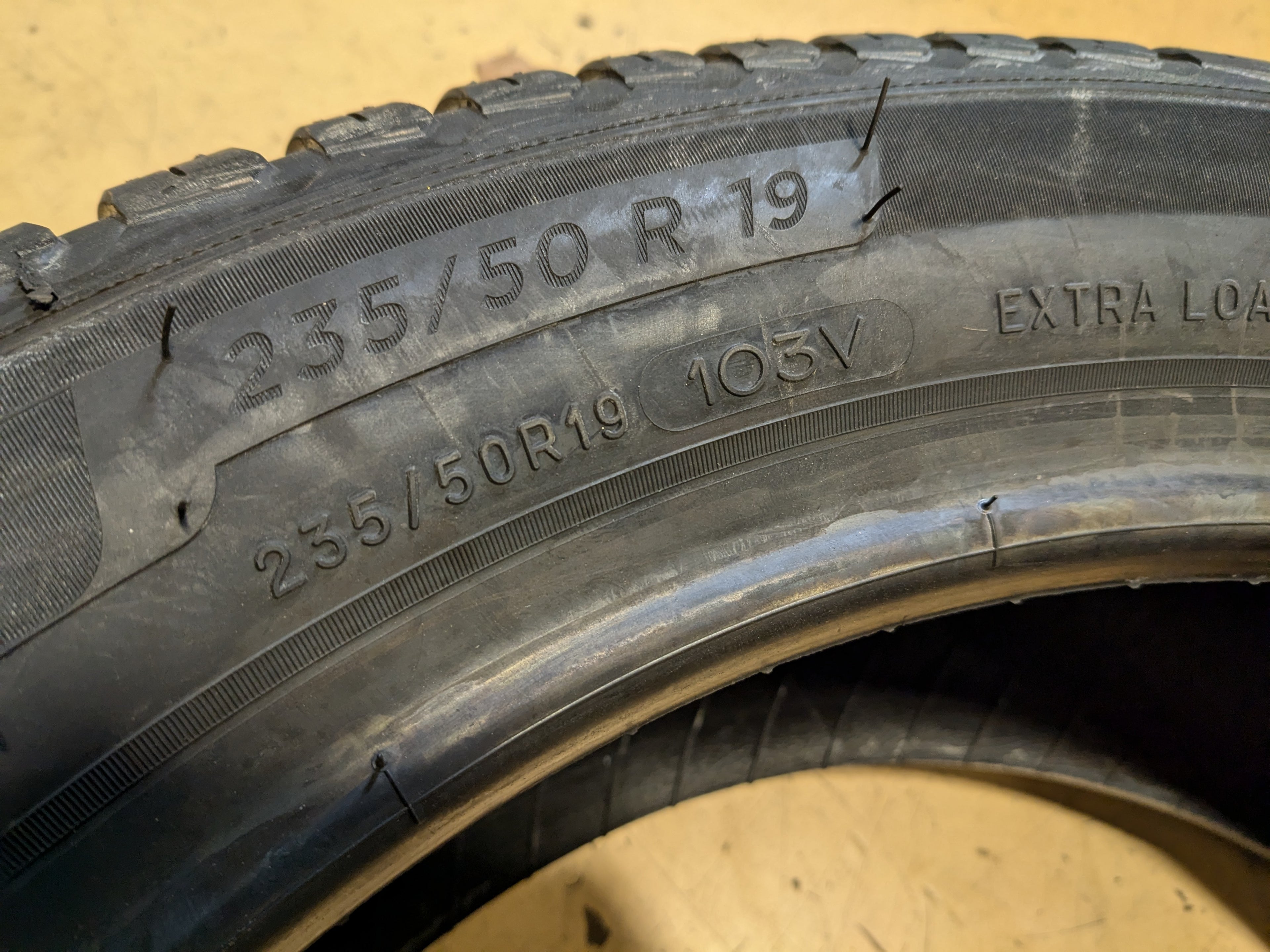 MICHELIN CROSSCLIMATE 2 BSW P 235 50 19 103V XL ALL WEATHER TIRES
