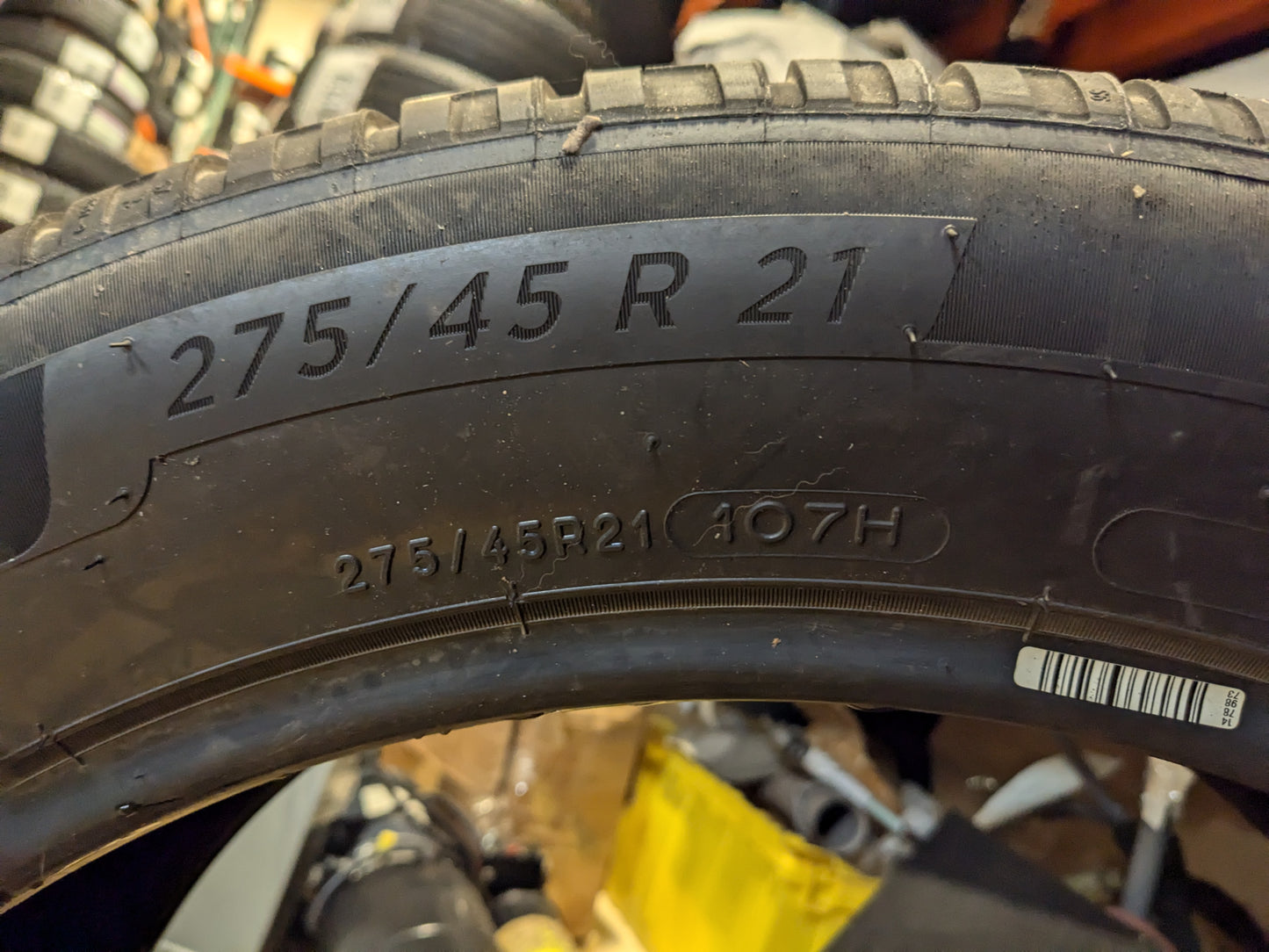 2 MICHELIN PRIMACY TOUR A/S (MO) BSW P 275 45 21 107H ALL SEASON TIRE 30098
