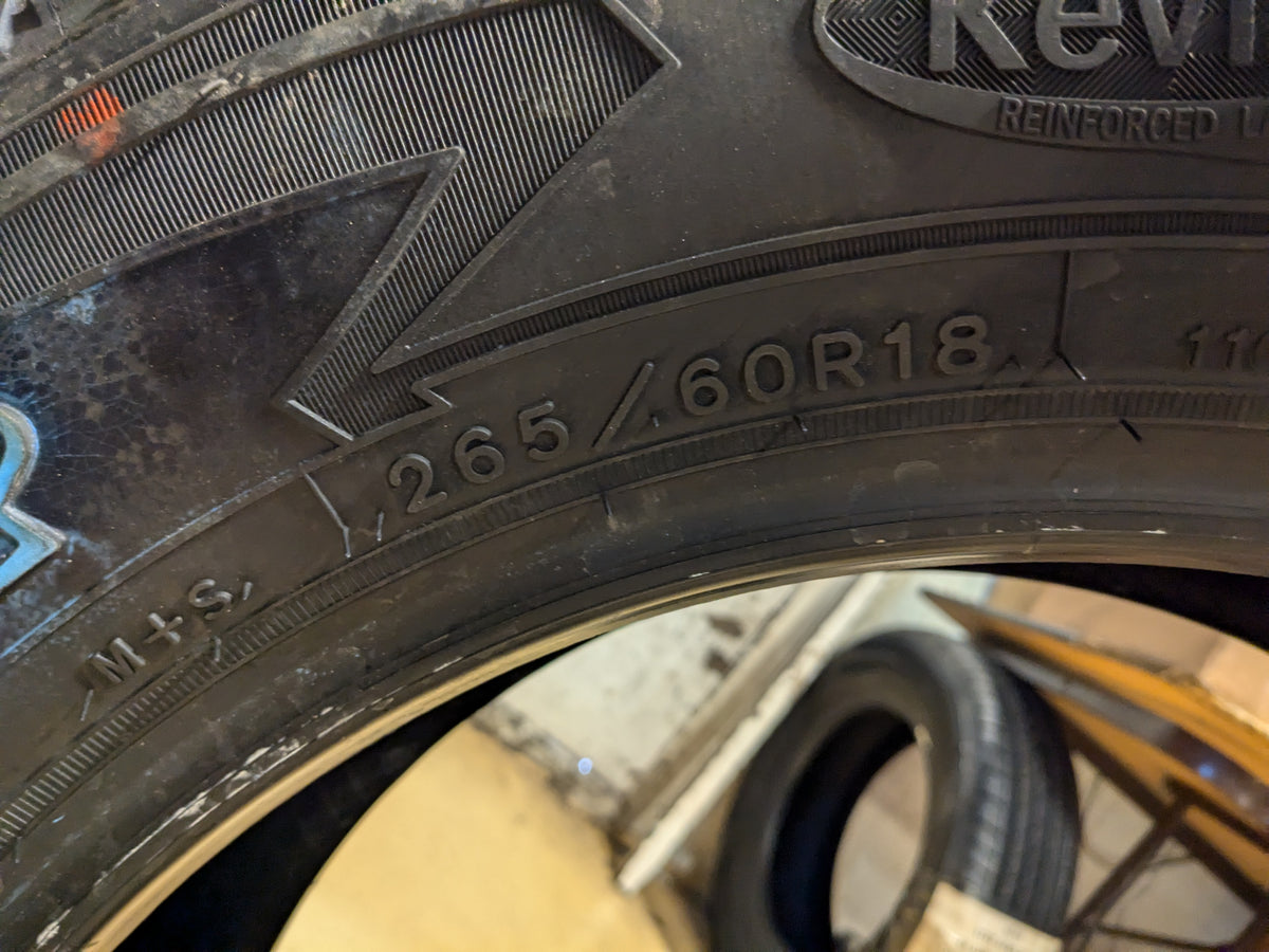 GOODYEAR WRANGLER ALL-TERRAIN ADVENTURE WITH KEVLAR BSW LT 265 60 18 110H 583944