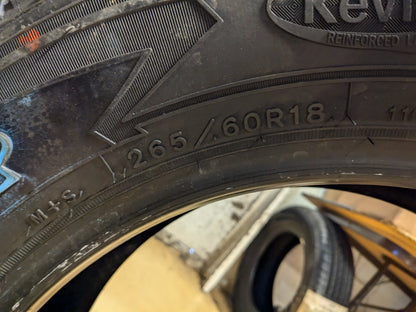 GOODYEAR WRANGLER ALL-TERRAIN ADVENTURE WITH KEVLAR BSW LT 265 60 18 110H 583944