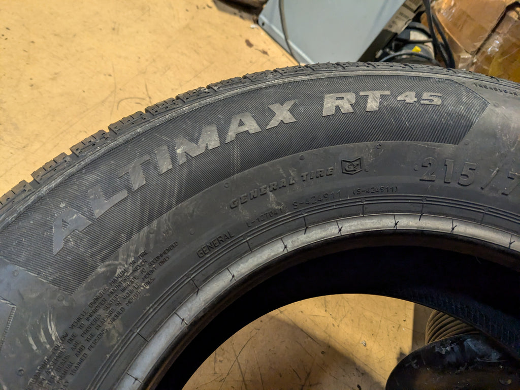 GENERAL ALTIMAX RT45 BSW P 215 70 14 96T ALL SEASON TIRE 15577410000