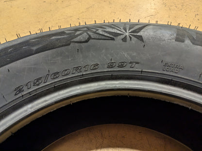 NEXEN WINGUARD WINSPIKE 3 BSW P 215 60 16 99T XL WINTER TIRE 17636NXK