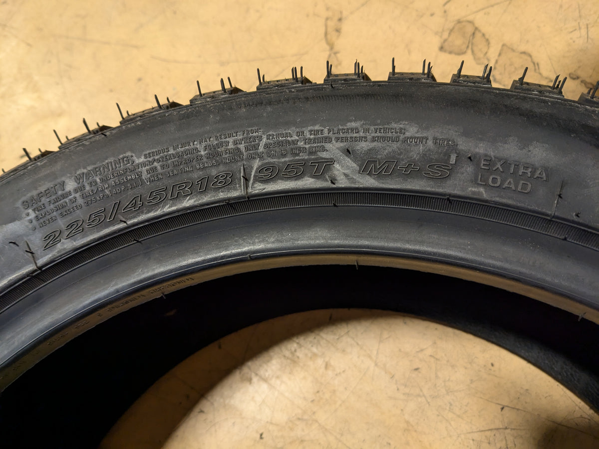 NEXEN WINGUARD WINSPIKE 3 BSW P 225 45 18 95T XL WINTER TIRE 18429NXK