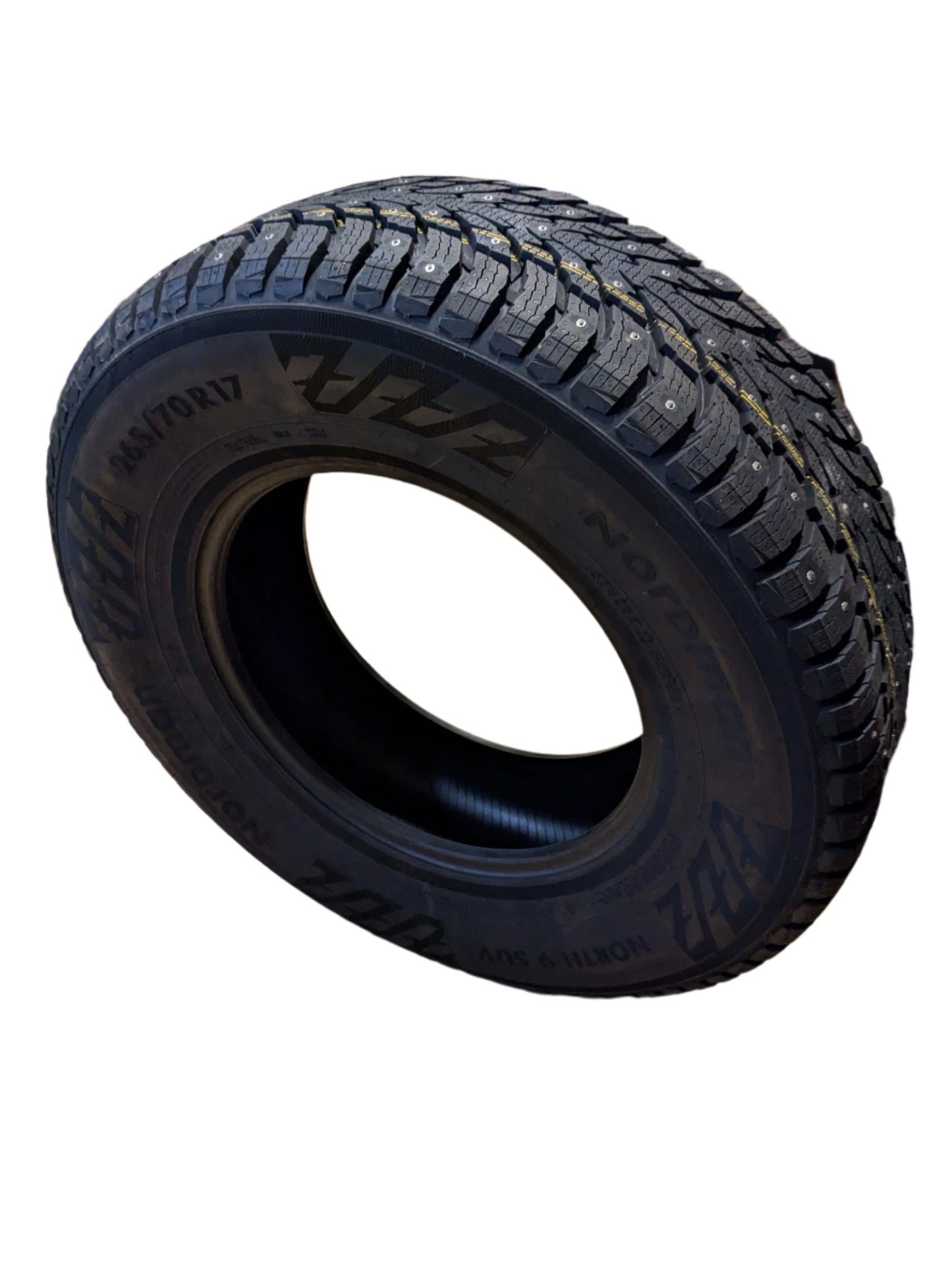 4 NOKIAN NORDMAN NORTH 9 SUV STUDDED BSW P 265 70 17 115T WINTER TIRE TS32823