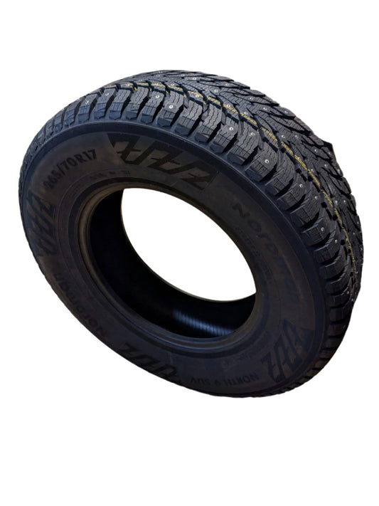 4 NOKIAN NORDMAN NORTH 9 SUV STUDDED BSW P 265 70 17 115T WINTER TIRE TS32823