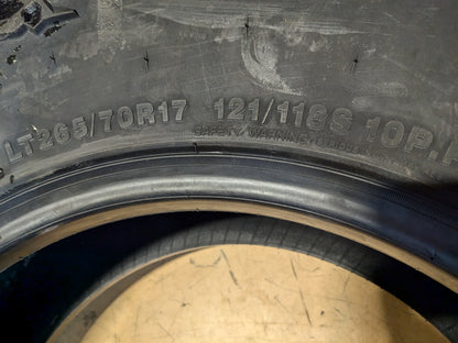 GROUNDSPEED VOYAGER MT BSW LT 265 70 17 121/118S E ALL SEASON TIRE 115050
