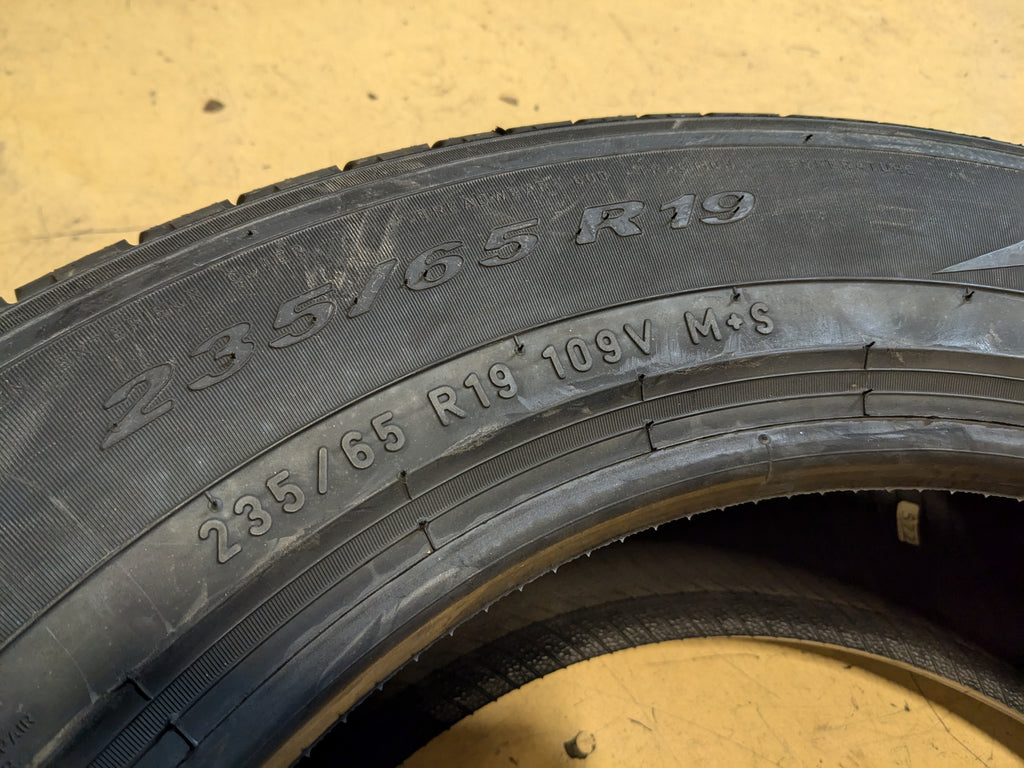 2 PIRELLI SCORPION VERDE ALL SEASON BSW P 235 65 19 109V XL TIRE 2119400