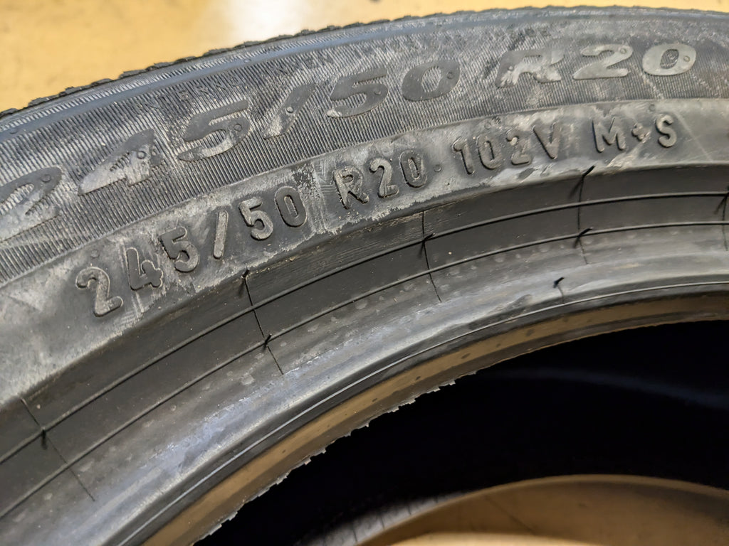 2 PIRELLI SCORPION AS PLUS 3 P 245 50 20 102V SL 3920000 TIRE