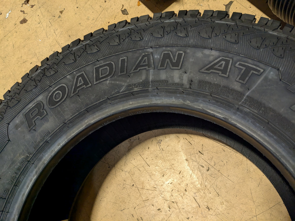 2 NEXEN ROADIAN AT PRO RA8 LT 245 75 17 121/118S LRE 10PLY TIRE 12746NXK