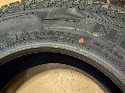 2 NEXEN ROADIAN AT PRO RA8 LT 245 75 17 121/118S LRE 10PLY TIRE 12746NXK