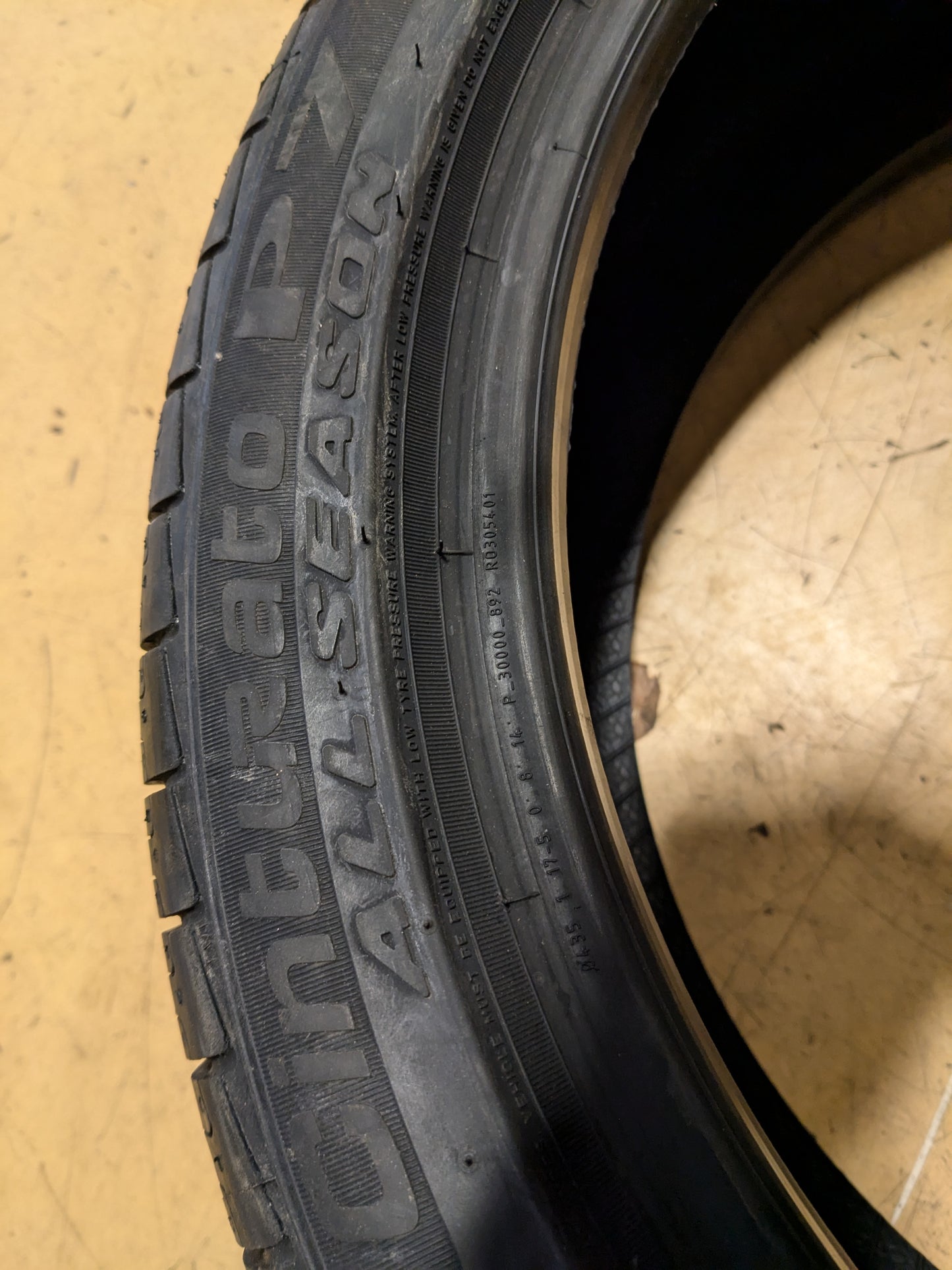 PIRELLI CINTURATO P7 ALL SEASON BSW PIRELLI 205 45 17 88V XL TIRE 2246100