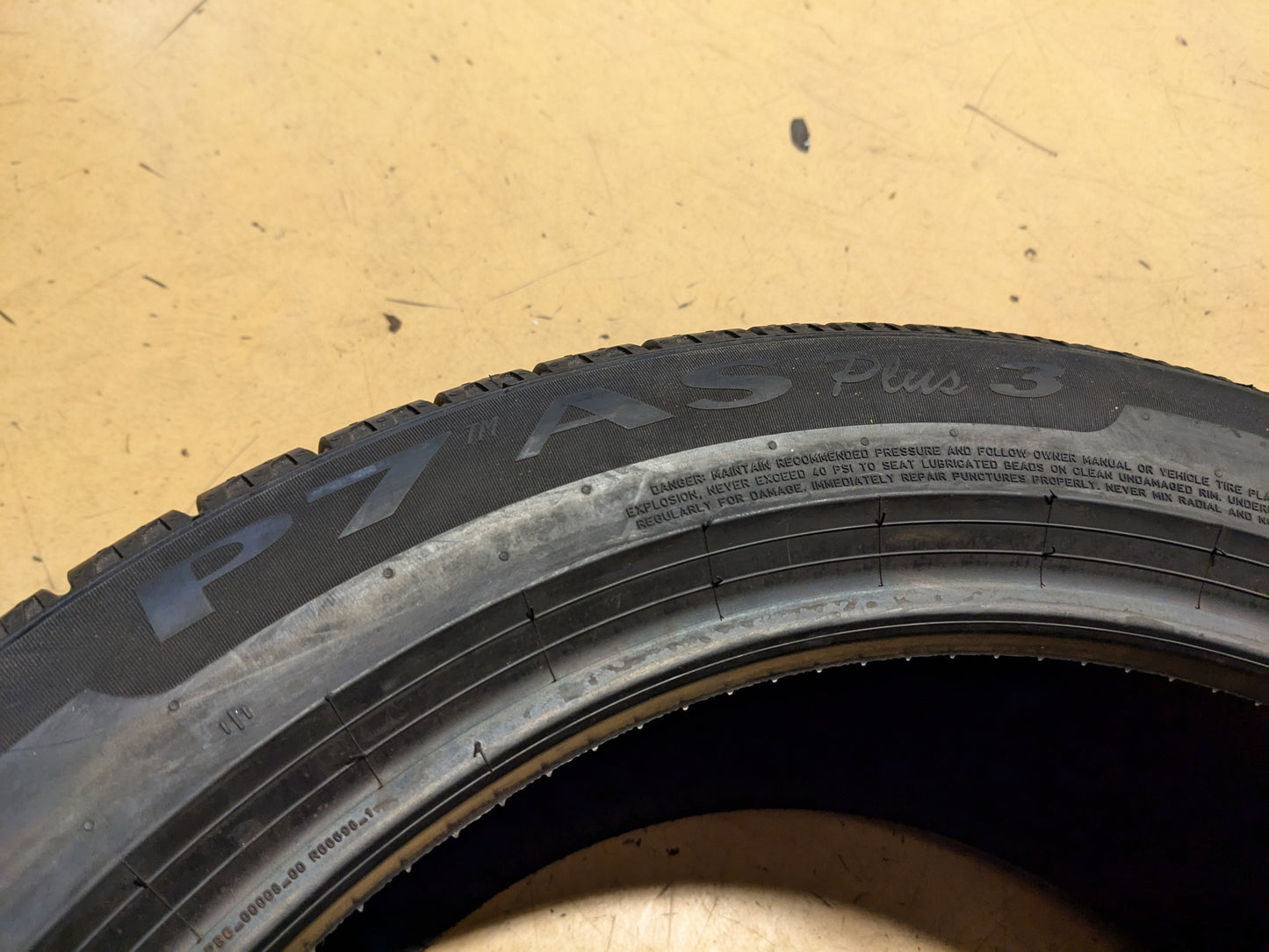 PIRELLI P7 ALL SEASON PLUS 3 BSW P 255 45 19 104V XL ALL SEASON TIRE 4228900