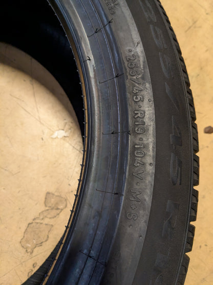 PIRELLI P7 ALL SEASON PLUS 3 BSW P 255 45 19 104V XL ALL SEASON TIRE 4228900