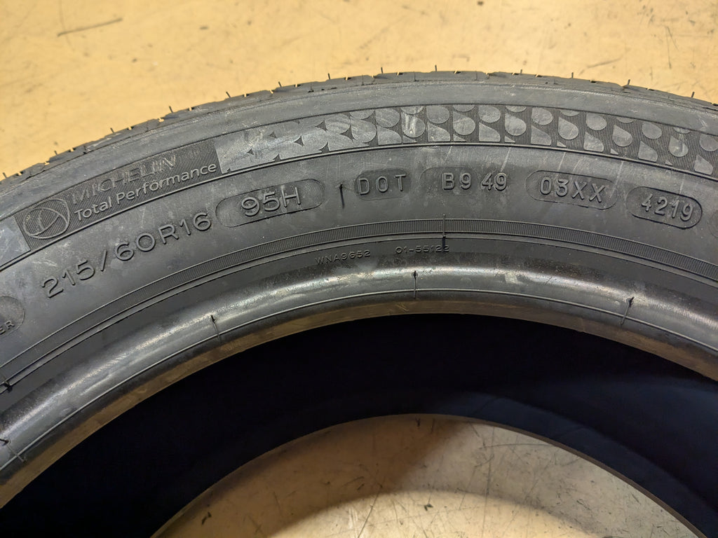 MICHELIN PREMIER A/S BSW P 215 60 16 95 H ALL SEASON TIRE 215/60R16