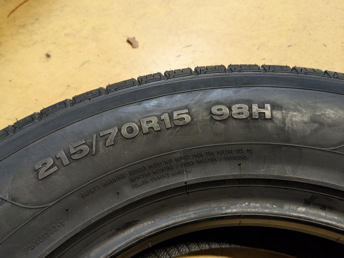 2 ARMSTRONG BLUE-TRAC PC BSW P 215 70 15 98H SUMMER TIRE 1200043058