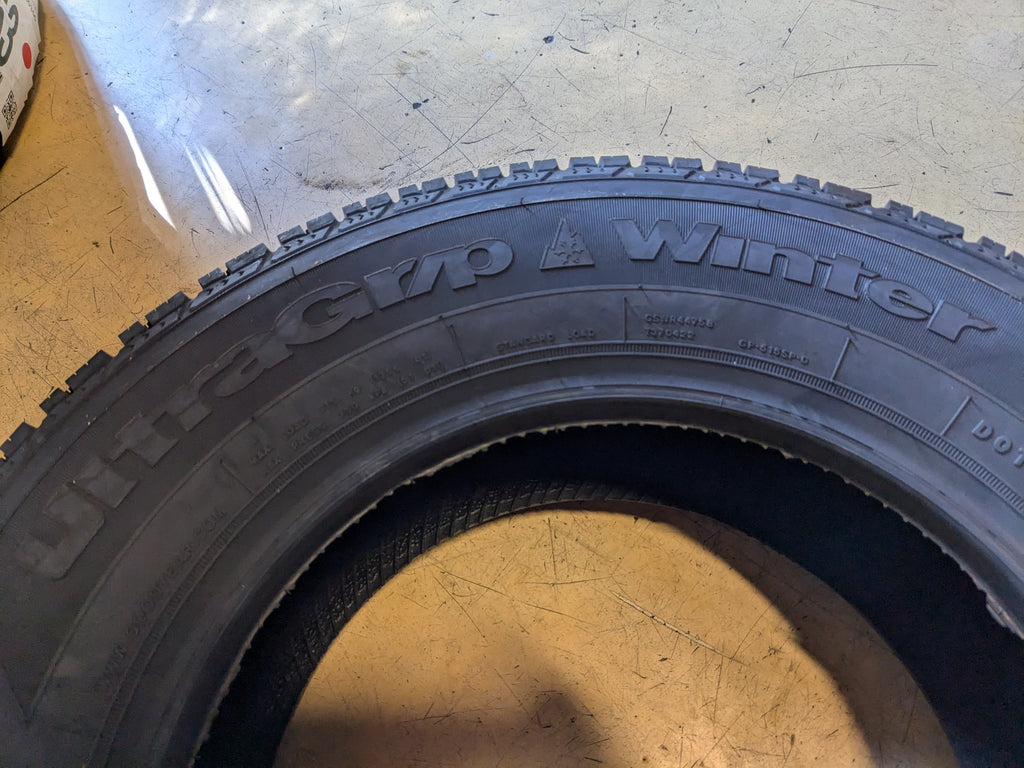 NOS GOODYEAR ULTRA GRIP WINTER BSW P 195 70 14 91T SL WINTER TIRE 766736355
