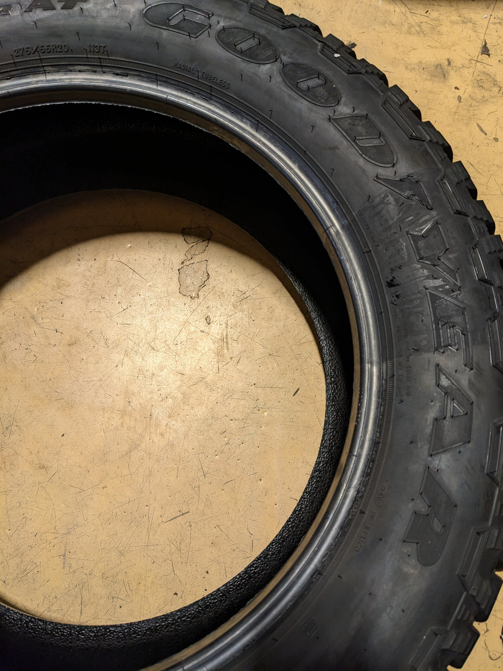 GOODYEAR WRANGLER TRAILRUNNER AT BSW P 275 55 20 113T ALL TERRAIN TIRE 741065681