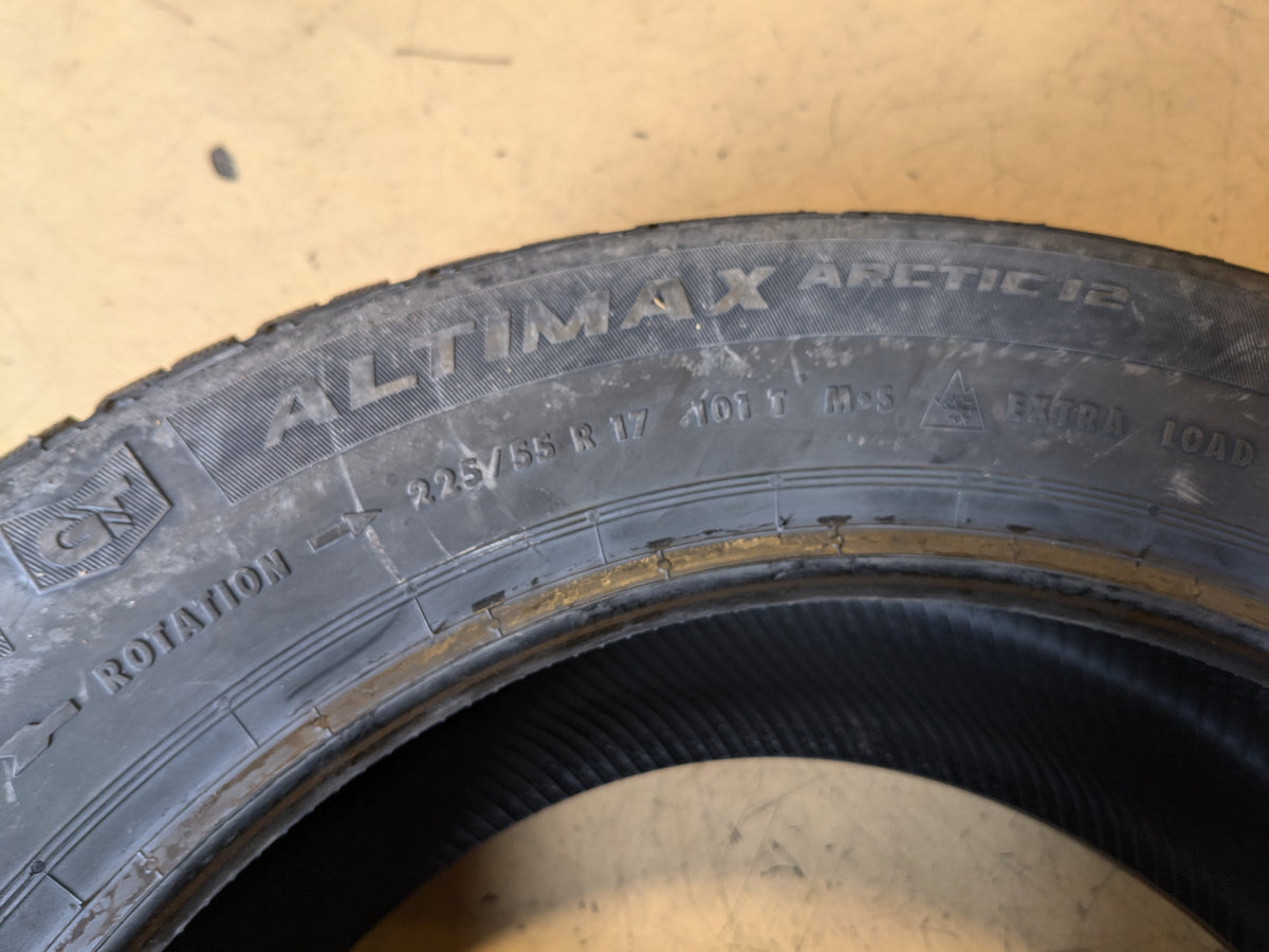2 GENERAL ALTIMAX ARCTIC 12 BSW P 225 55 17 101T XL WINTER TIRE 15502910000