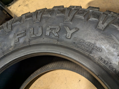 2 FURY COUNTRY HUNTER M/T II LT 33 12.50 17 120Q E MUD TIRE FCHII33125017A