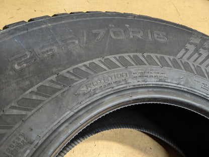 NOS NOKIAN HAKKAPELIITTA 10 BSW P 265 70 16 112T WINTER TIRE TS32471