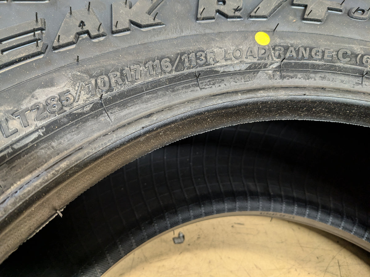 FALKEN WILDPEAK R/T01 BSW LT 285 70 17 116/113R C RUGGED TERRAIN TIRE 28757747