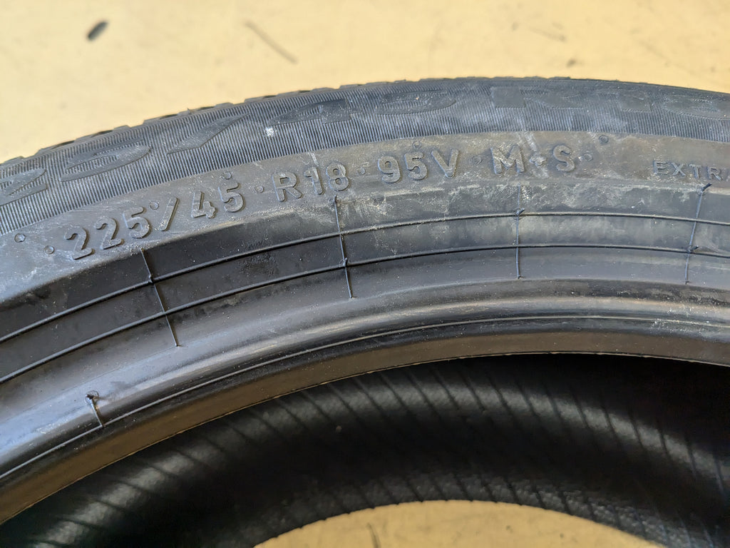 PIRELLI P7 ALL SEASON PLUS 3 BSW P 225 45 18 95V XL ALL SEASON TIRE 3916100