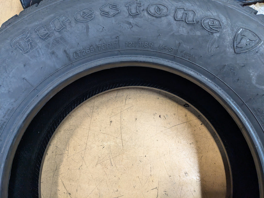 FIRESTONE WINTERFORCE LT BSW LT 265 70 17 121/118R E TIRE 246471