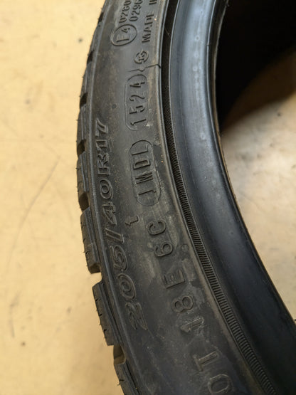 2 NEXEN WINGUARD SPORT 2 BSW P 205 40 17 84V WINTER TIRE 15440NXK