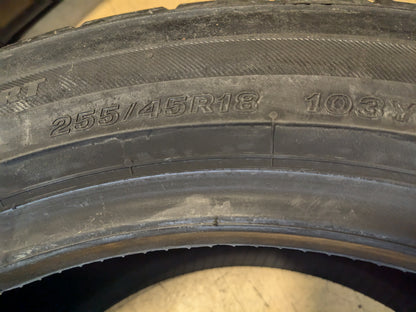 BRIDGESTONE POTENZA SPORT BSW P 255 45 18 103Y XL UHP SUMMER TIRE 013315