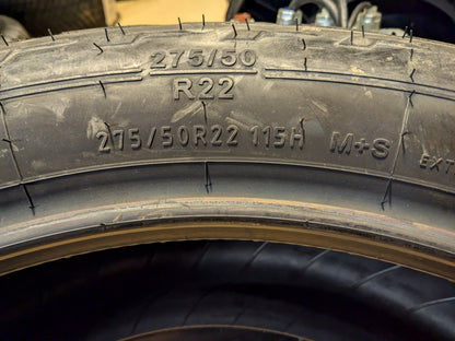 UNIROYAL LAREDO AT BSW P 275 50 22 115H XL ALL SEASON TIRE 17131