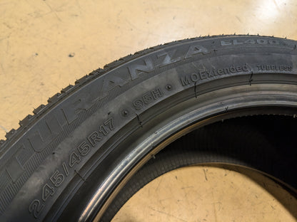 BRIDGESTONE TURANZA EL400-02 BSW P 245 45 17 95H ALL SEASON TIRE 002738