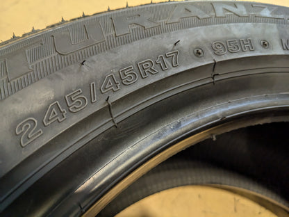 BRIDGESTONE TURANZA EL400-02 BSW P 245 45 17 95H ALL SEASON TIRE 002738