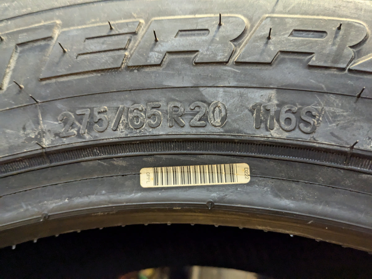 NITTO TERRA GRAPPLER G2 BSW P 275 65 20 116S SL TIRE 216050