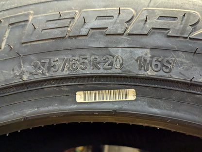 NITTO TERRA GRAPPLER G2 BSW P 275 65 20 116S SL TIRE 216050