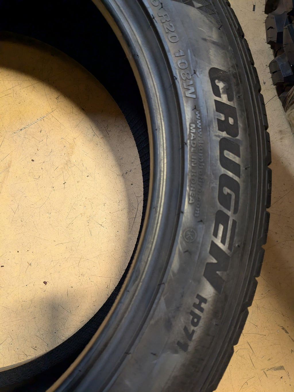 NOS KUMHO KUMHO CRUGEN HP71 BSW P 265 45 20 108W XL ALL SEASON TIRE 2263803