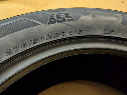 4 NEXEN ROADIAN GTX BSW P 275 50 20 113W XL ALL SEASON TIRE 10407NXK