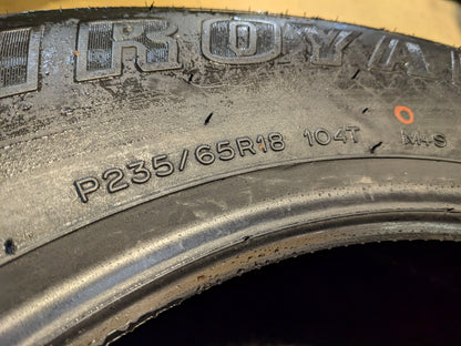 UNIROYAL LAREDO CROSS COUNTRY TOUR BSW P 235 65 18 104T ALL SEASON TIRE 24461