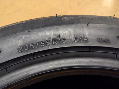 UNIROYAL TIGER PAW TOURING AS BSW P 205 55 16 91H ALL SEASON TIRE 01571