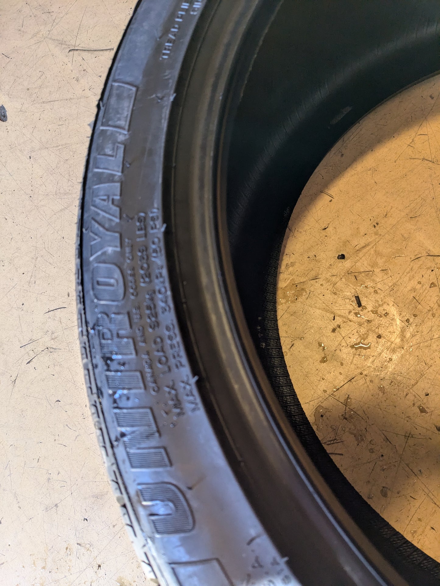 2 UNIROYAL TIGER PAW TOURING AS BSW P 265 40 21 105V XL ALL SEASON TIRE 30700