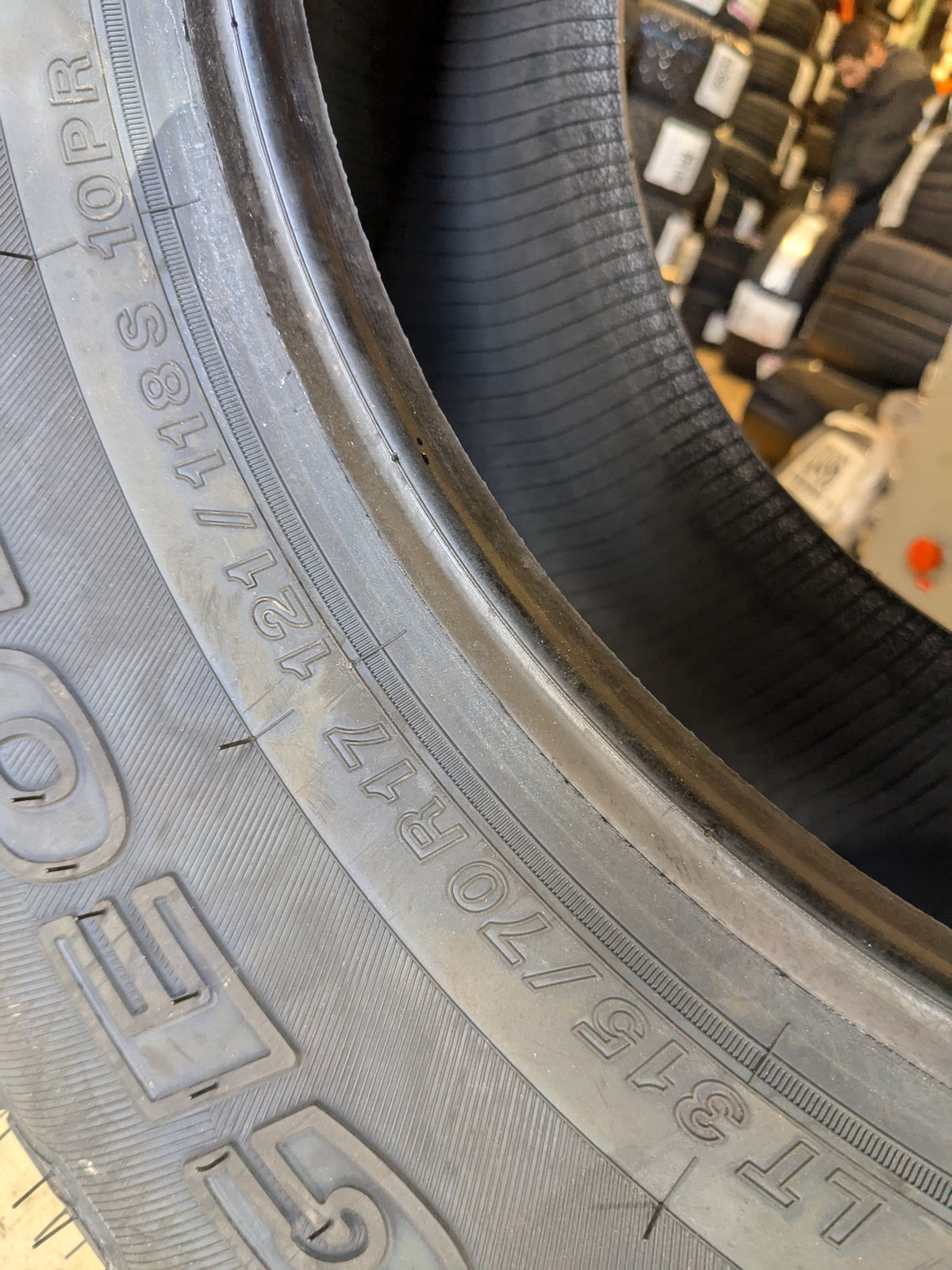 YOKOHAMA GEOLANDAR A/T4 G018 BSW LT 315 70 17 121/118S E ALL TERRAIN TIRE 110101833