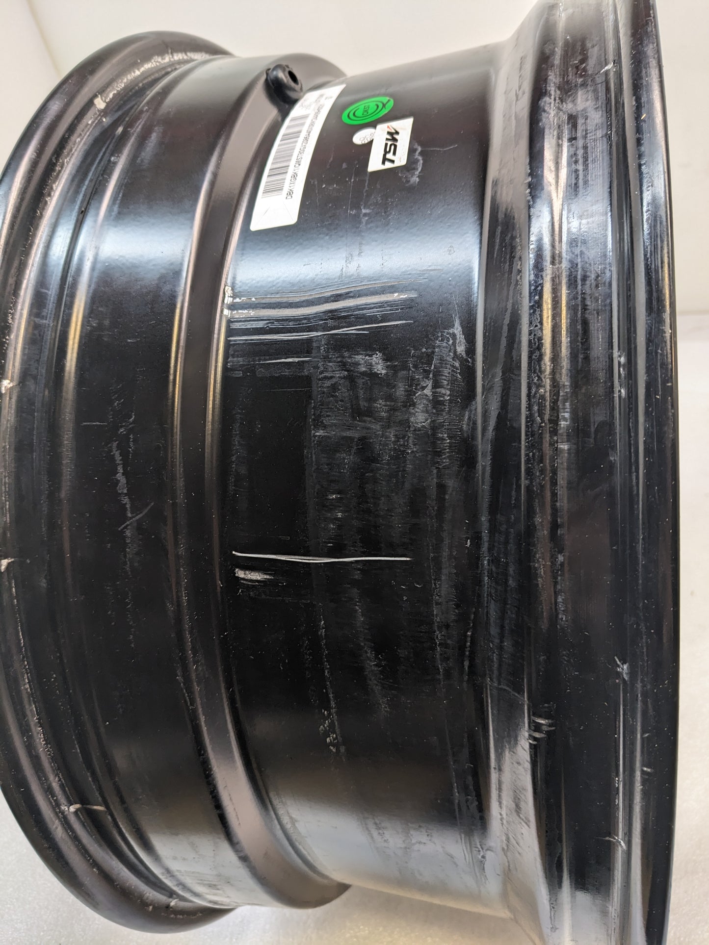 TSW 2085LCH405114B76 LAUNCH 20X8.5 5X114.3 40MM MATTE BLACK W/ GLOSS BLACK LIP WHEEL NEW B2